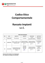 Ranzato Codice Etico Comportamentale
